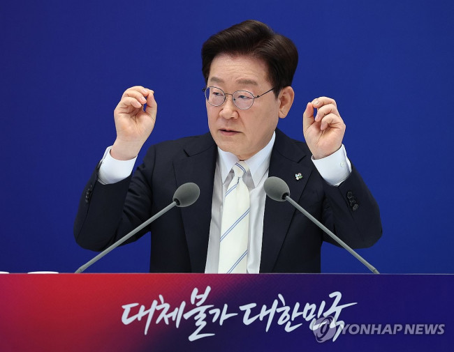 이재명 대통령, 취임 1주년 발언