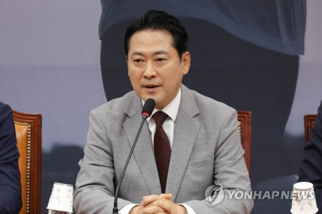 국민의힘 장동혁 대표, 최고위원회의에서 발언 