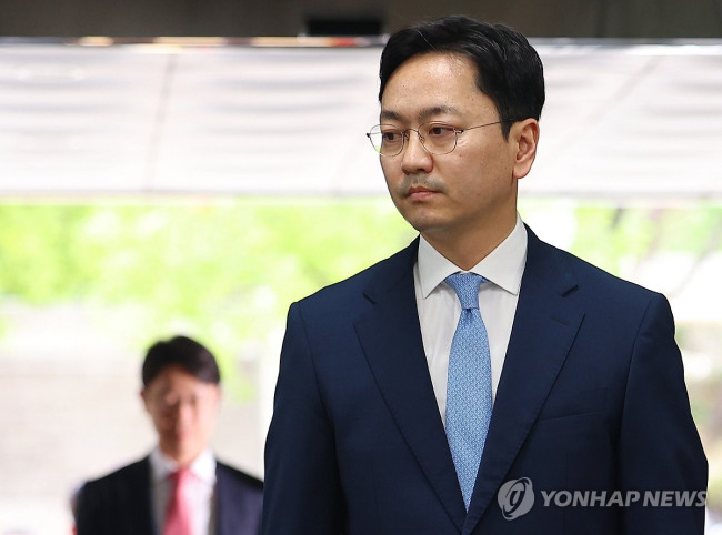 한덕수 전 총리 구속 전 피의자 심문 출석하는 김형수 특검보