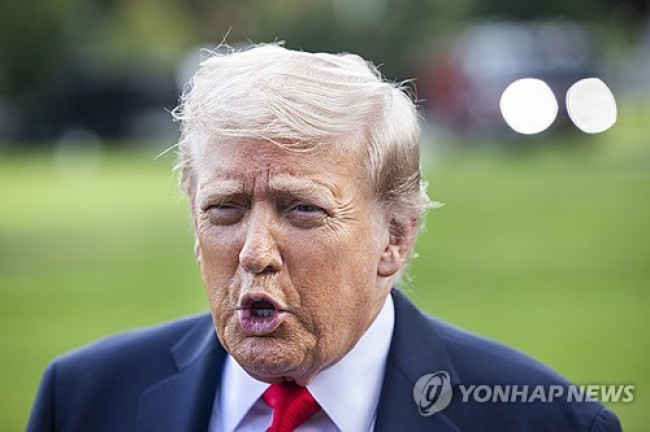 트럼프 대통령 