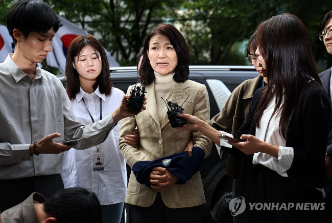 이진숙 전 방통위원장, 체포적부심사 출석