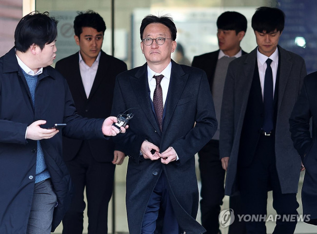 영장심사 마친 송창진 전 부장검사