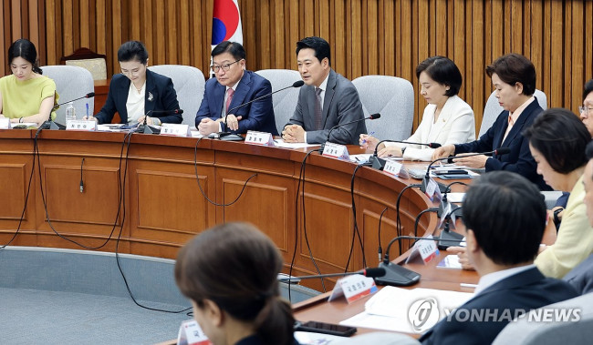 보완 수사권 폐지로 인한 여성안전 공백 토론회 발언하는 장동혁 대표